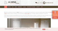 Desktop Screenshot of barnizadoslamina.com